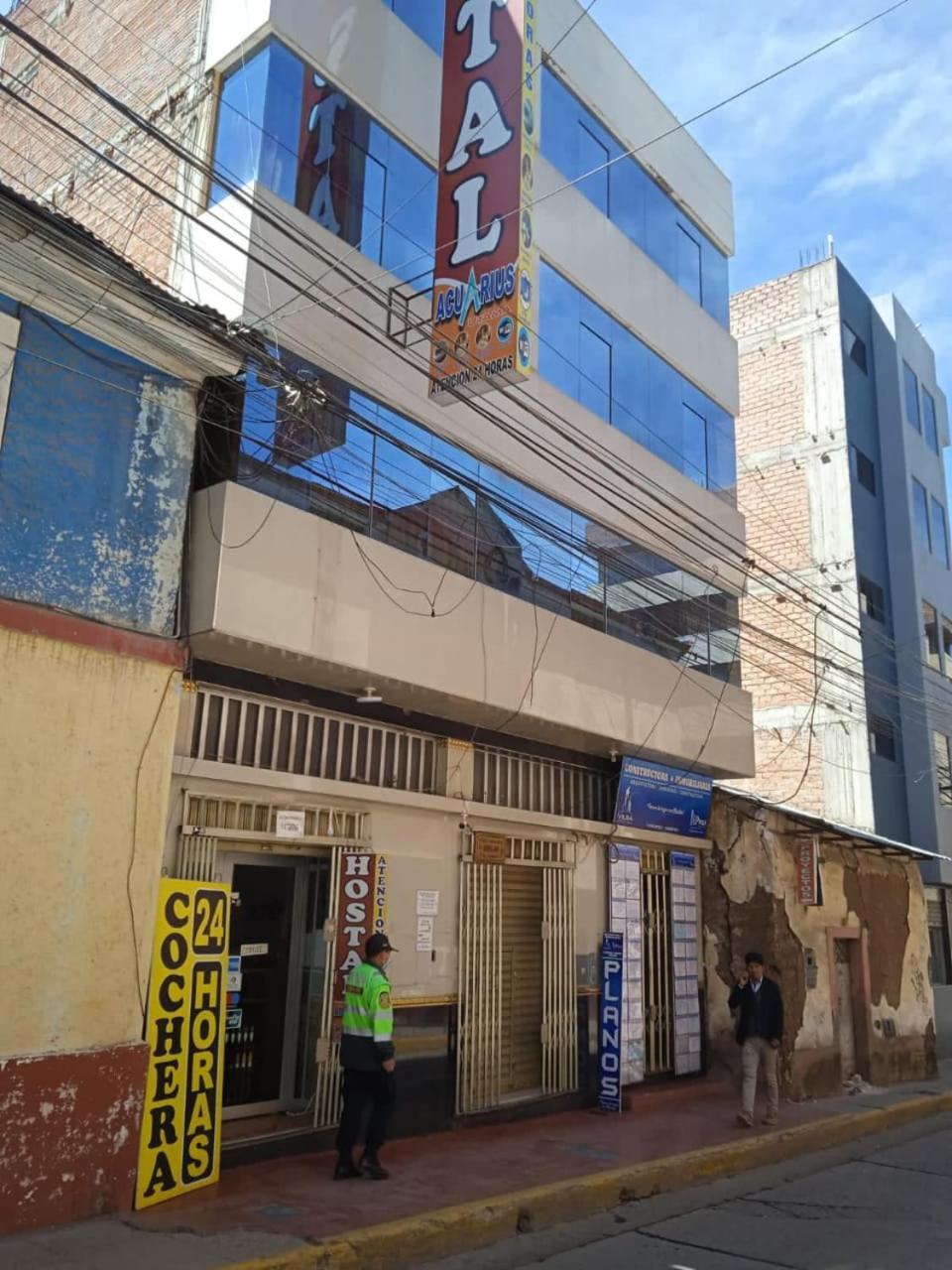 Hostal Acuarius Puno Exteriér fotografie